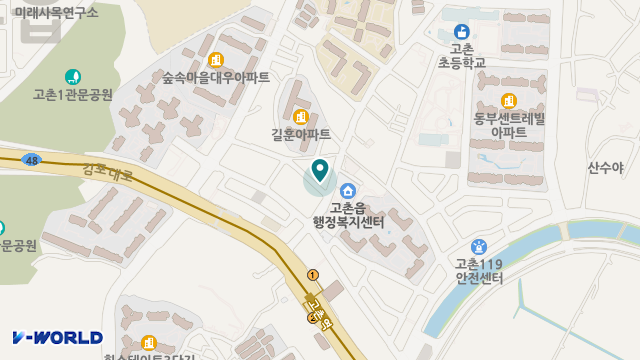 1등방문요양센터 위치 지도