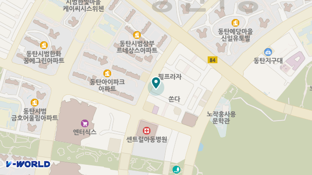 온맘터치 동탄선한점 위치 지도