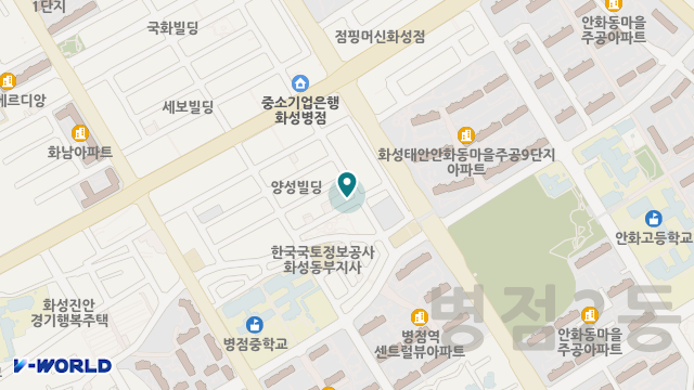 화성효나눔노인복지센터 위치 지도