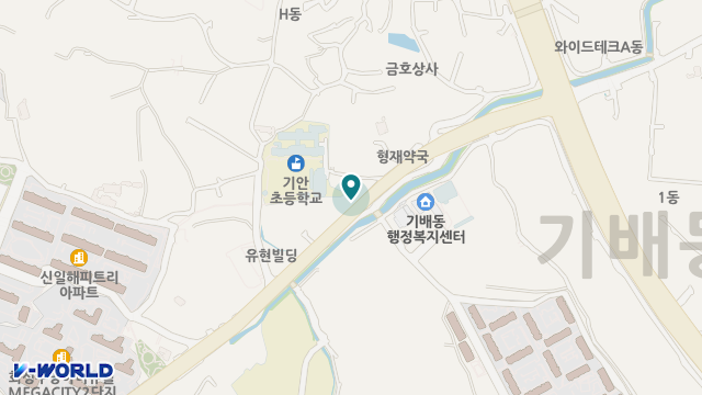 한마음재가노인복지센터 위치 지도
