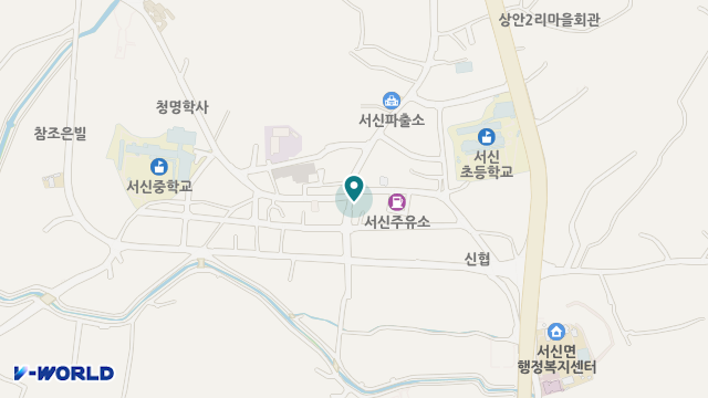 미리내재가복지센터 위치 지도