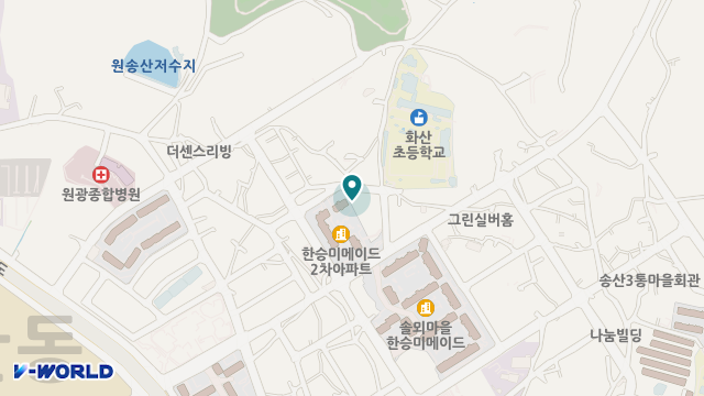하늘노인복지센터 위치 지도
