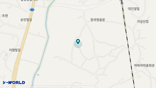보은주야간보호센터 위치 지도