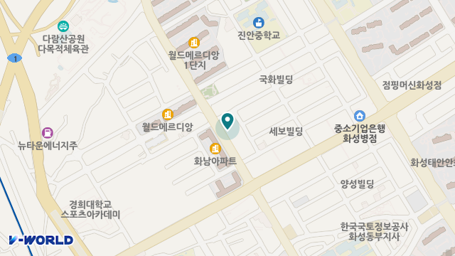 더섬김재가복지센터 위치 지도