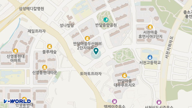 푸른마음재가복지센터 위치 지도