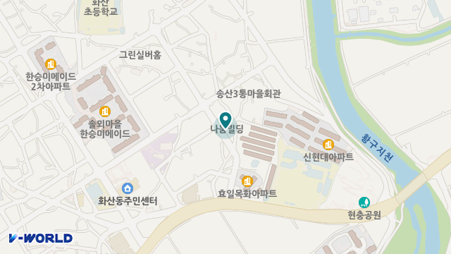효지킴재가노인복지센터 위치 지도