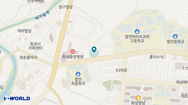 사랑재가노인복지센터 위치 지도