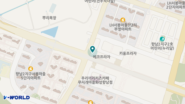 건영실버요양원 병설 건영주야간보호센터 위치 지도