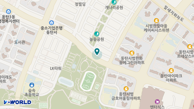 동탄방문요양센터 위치 지도