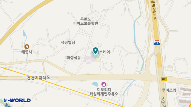 다정재가복지센터 위치 지도