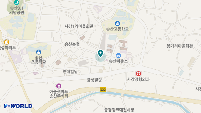 다온재가복지센터 위치 지도
