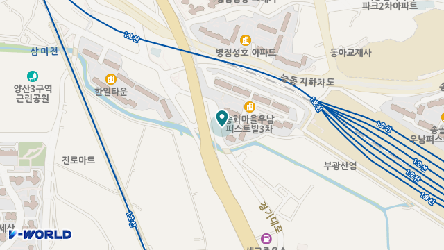 온맘터치 한우리점 위치 지도