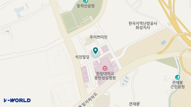 한림보청기의료기 위치 지도