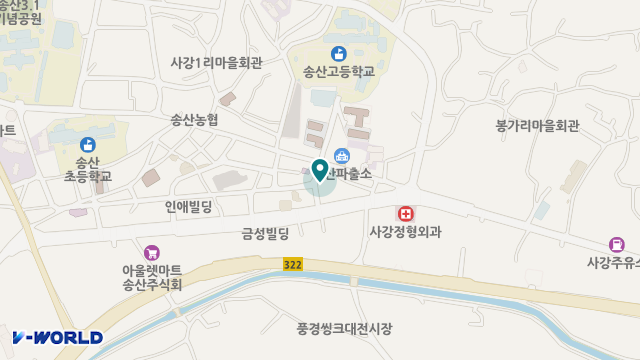 (주)케어링 방문요양센터 화성점 위치 지도