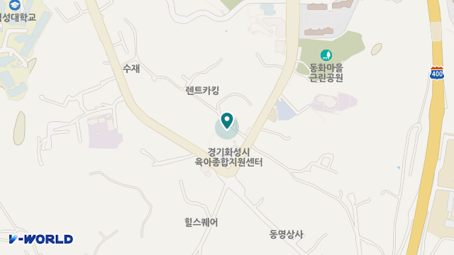봉담사랑 주간보호센터 위치 지도