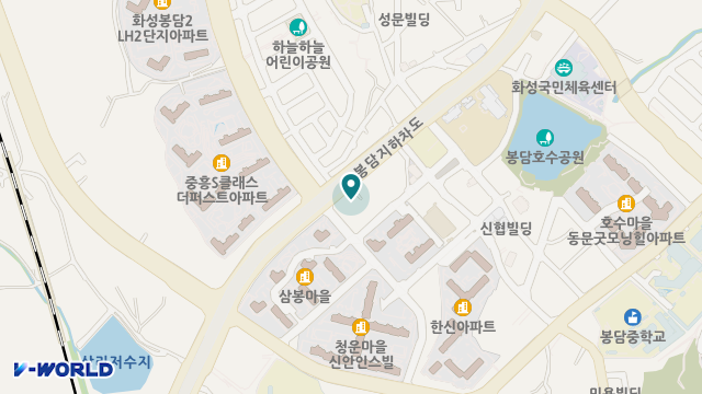더아름복지센터 위치 지도