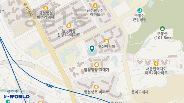 효돌봄 요양복지센터 위치 지도