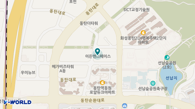 찾아가는 방문요양 위치 지도