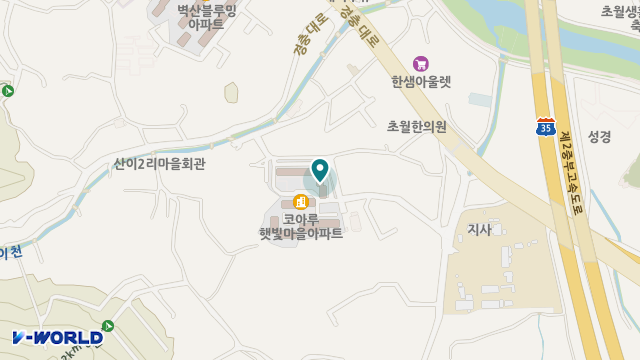 희망재가노인복지센터 위치 지도