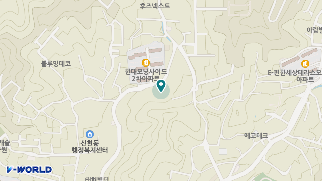 예동실버케어 위치 지도