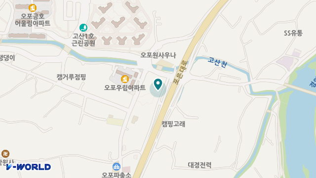 행복한재가복지센터 위치 지도