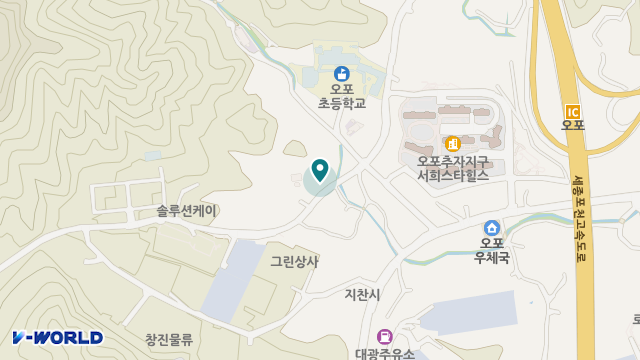 다온노인주간보호센터 위치 지도