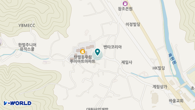 실버튼데이케어센터 위치 지도