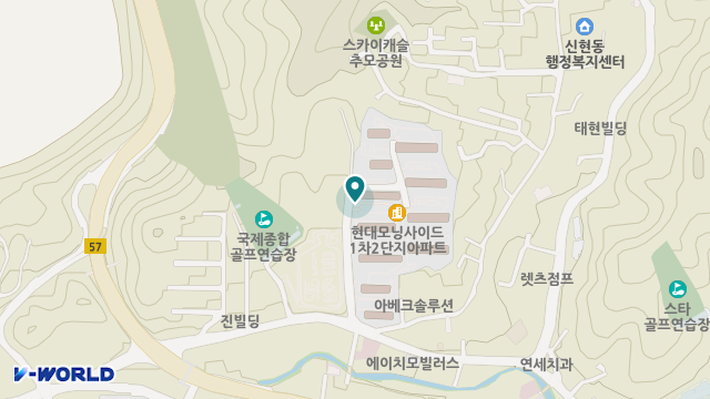 너른고을돌봄센터 위치 지도