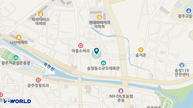 아린복지용구 위치 지도
