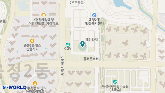 옥정의료기방문요양센터 위치 지도