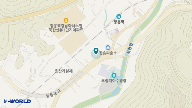 장흥방문요양센터 위치 지도