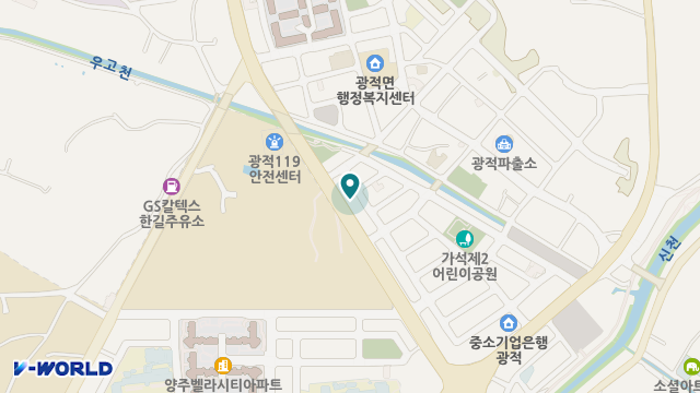 광적노인주간보호센터 위치 지도