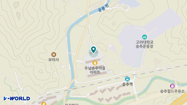 송추재가복지센터 위치 지도