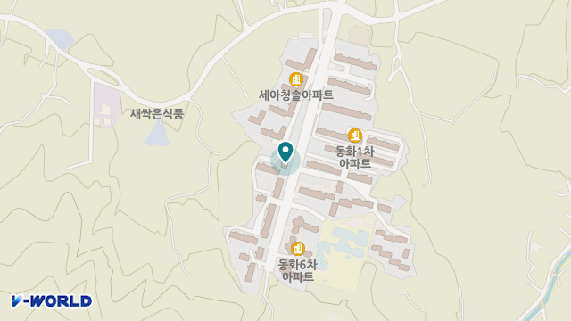 나누리재가복지센터 위치 지도