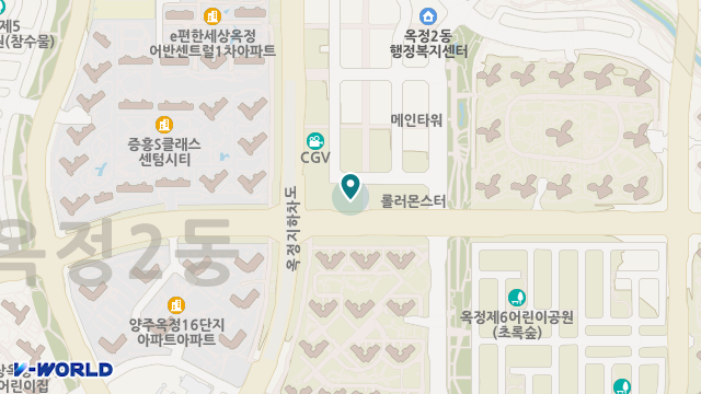 케어인 청춘재활노인복지 옥정센터 위치 지도