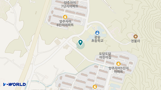 선행노인주야간보호센터 위치 지도