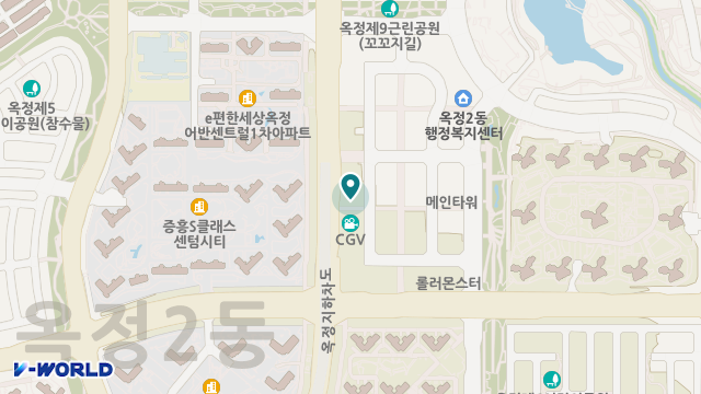 옥정재가노인복지센터 위치 지도