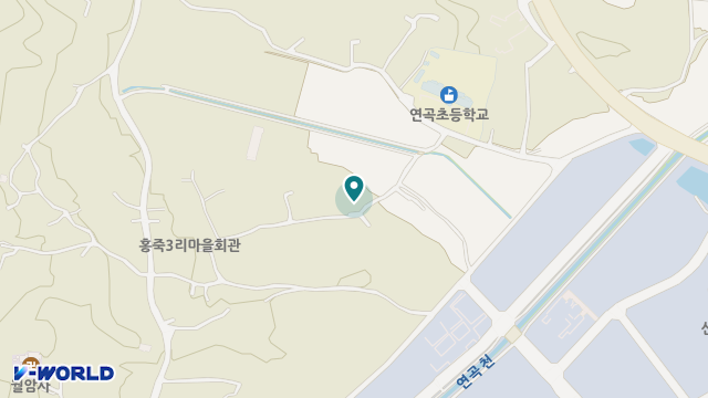 양주백석효사랑센터 위치 지도