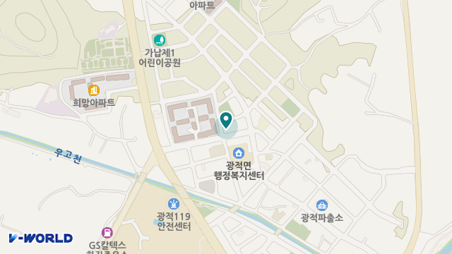 나눔노인복지센터 위치 지도