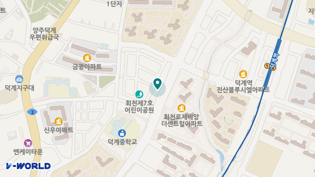 선향재가노인복지센터(양주) 위치 지도