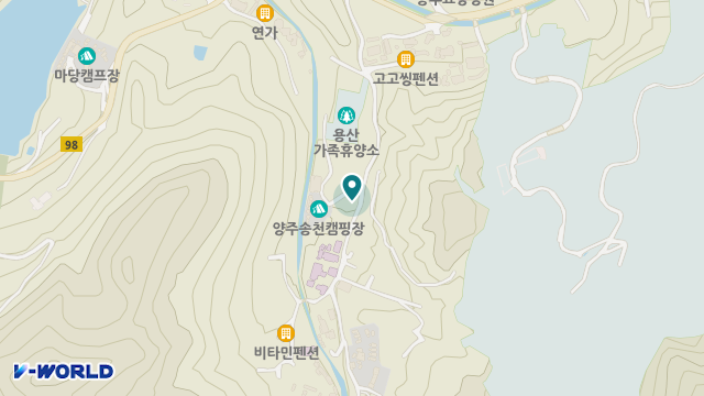 효자재가복지센터 위치 지도