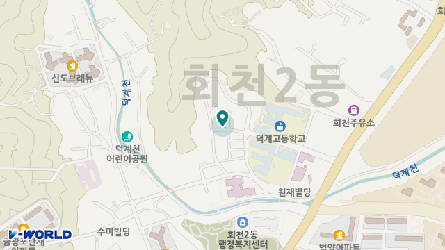 사랑방재가복지센터 위치 지도