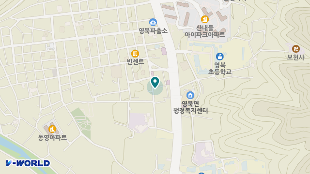 운천한마음주간보호센터 위치 지도