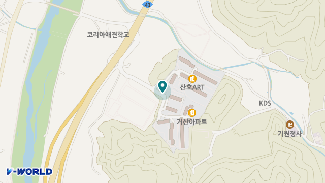신북한마음재가복지센터 위치 지도