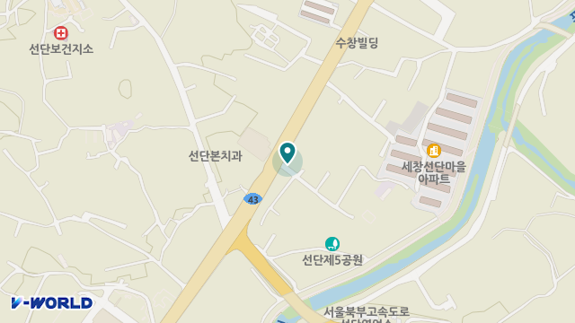 방주재가센터 위치 지도