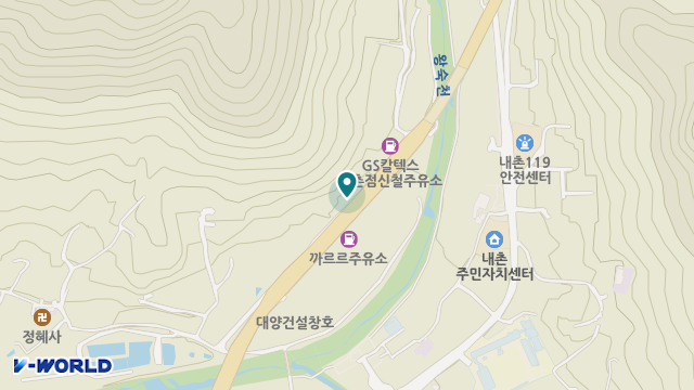 내촌사랑주간보호센터 위치 지도