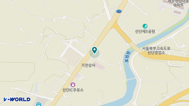 행복드림재가복지센터 위치 지도