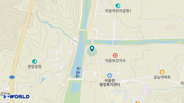 사랑나눔주간보호센터 위치 지도