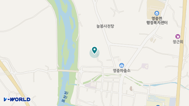 한가족노인주간돌봄센터 위치 지도