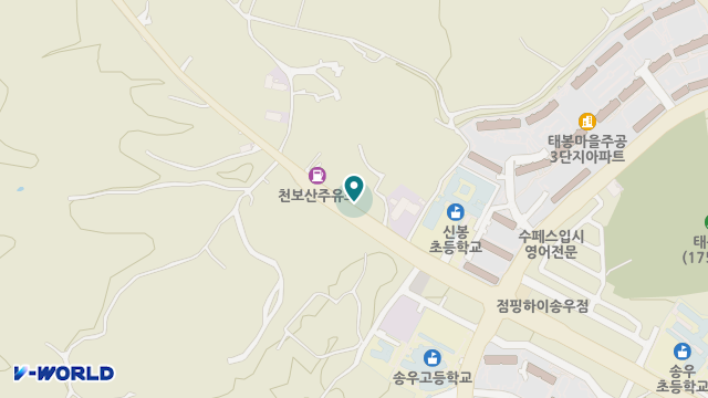 하와이재가방문요양센터 위치 지도